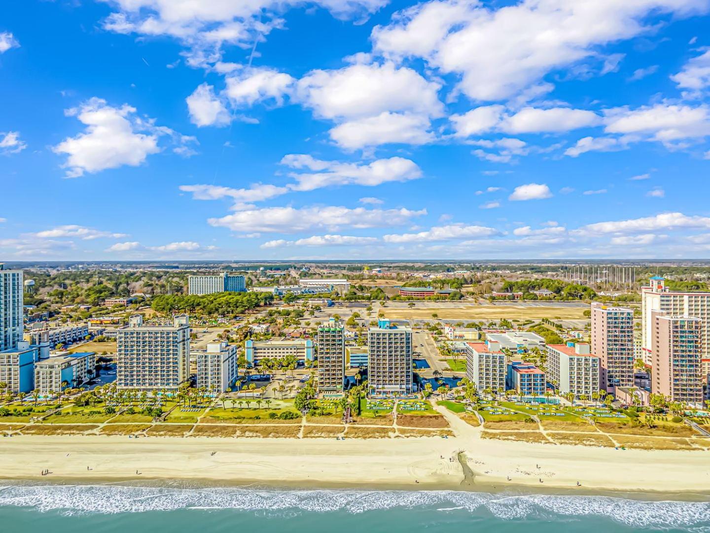 Ocean View Double Suite! Sleeps 4 Meridian Plaza 705 Myrtle Beach Exterior photo