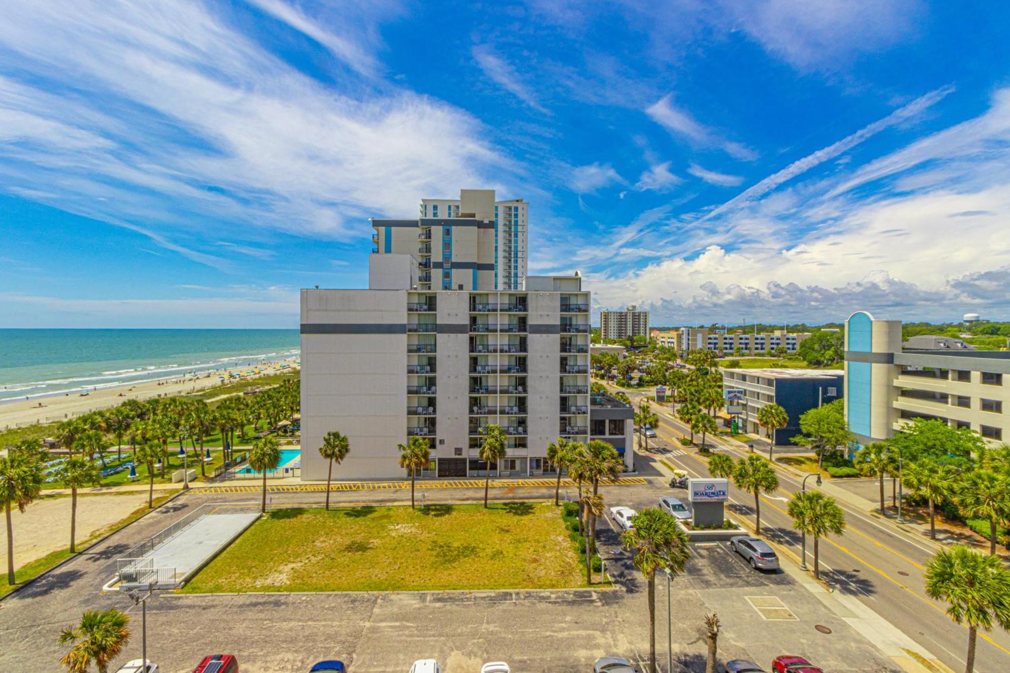 Ocean View Double Suite! Sleeps 4 Meridian Plaza 705 Myrtle Beach Exterior photo