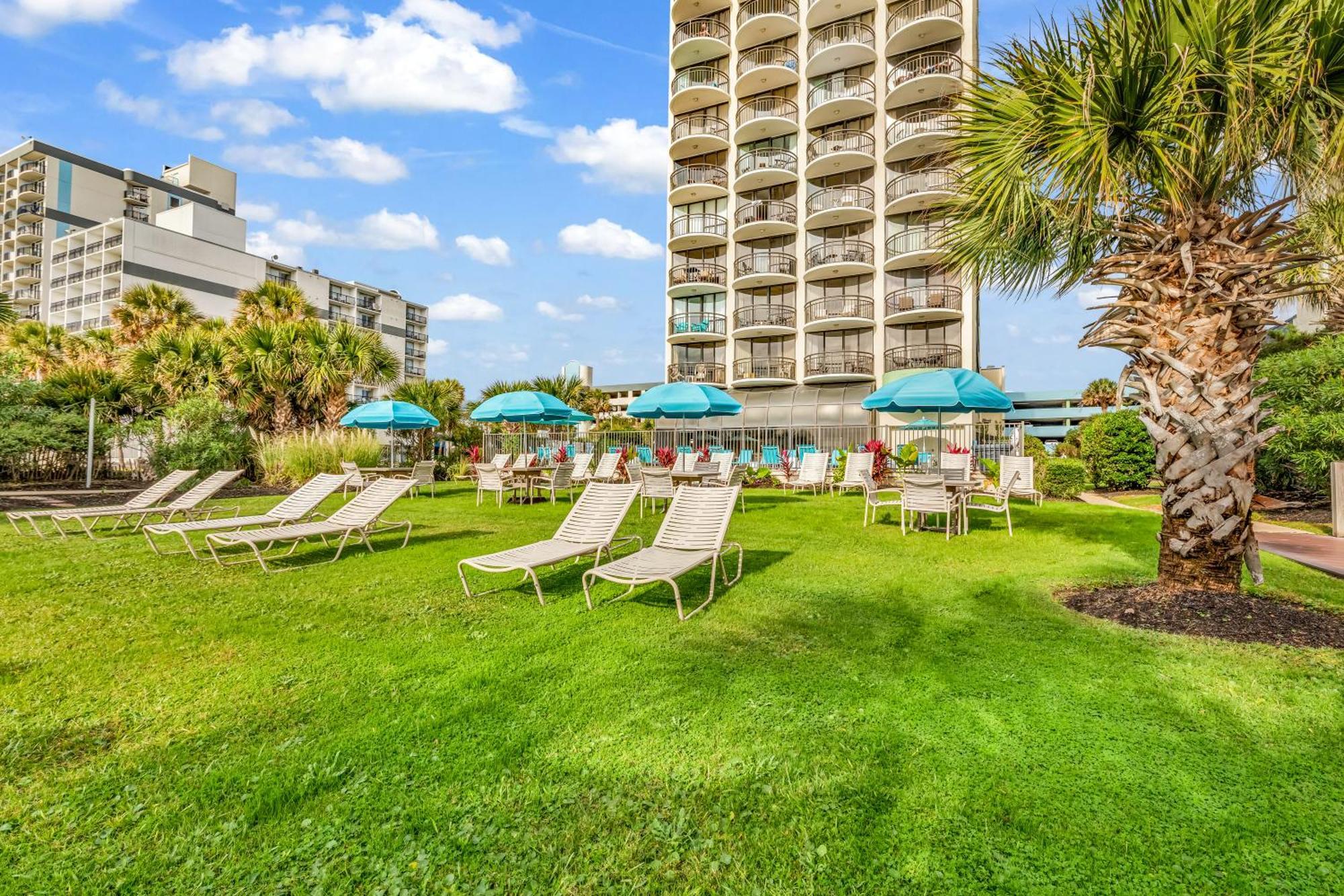 Ocean View Double Suite! Sleeps 4 Meridian Plaza 705 Myrtle Beach Exterior photo