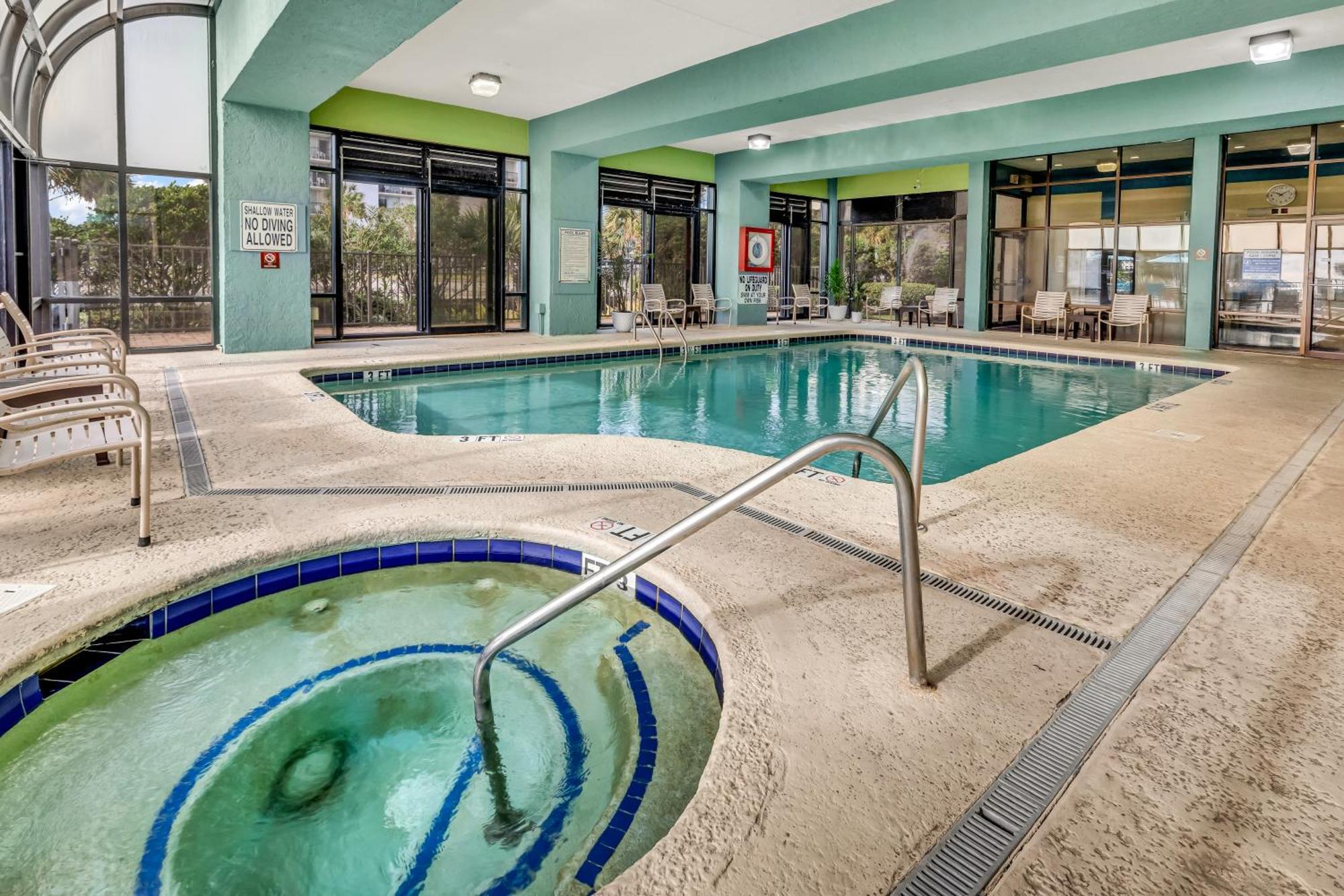 Ocean View Double Suite! Sleeps 4 Meridian Plaza 705 Myrtle Beach Exterior photo