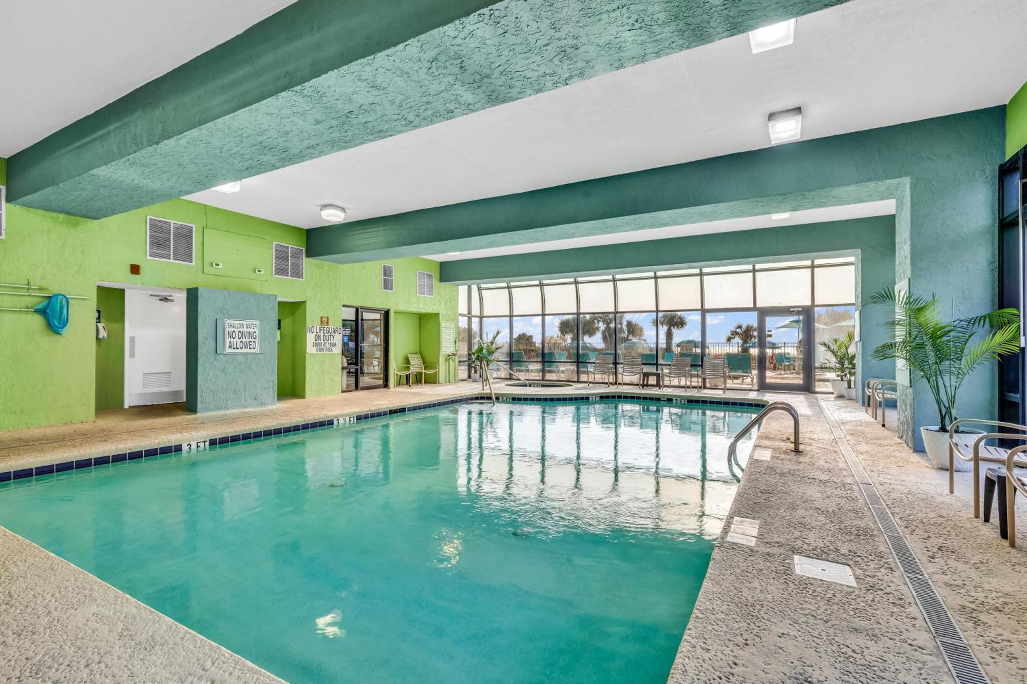 Ocean View Double Suite! Sleeps 4 Meridian Plaza 705 Myrtle Beach Exterior photo