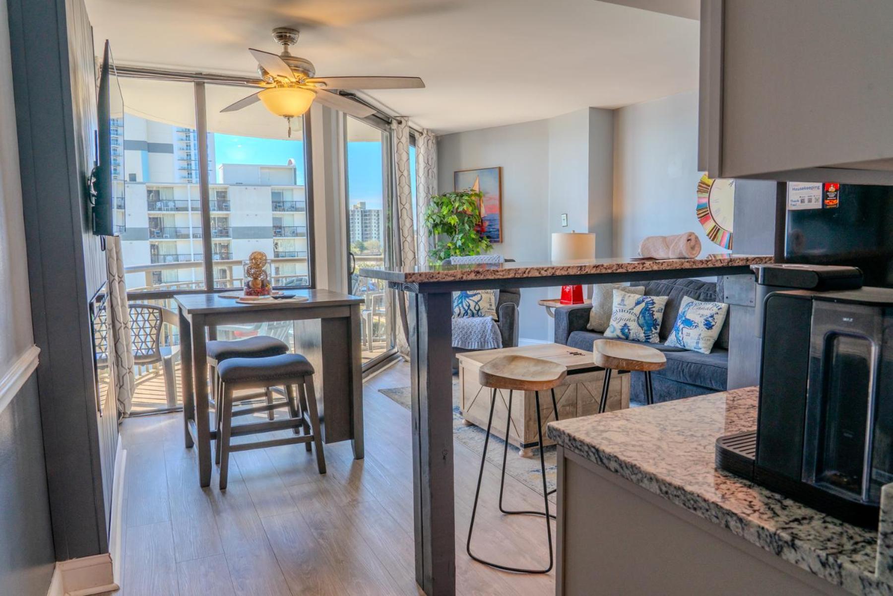 Ocean View Double Suite! Sleeps 4 Meridian Plaza 705 Myrtle Beach Exterior photo